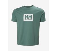 T-shirt Helly Hansen Box T 2.0 verde turchese manica corta - XL