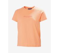 T-shirt Helly Hansen Core 2.0 manica corta arancione pastello donna - S