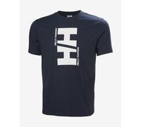 T-shirt Helly Hansen Core Graphic T 2.0 manica corta blu oceano - S