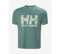 Helly Hansen Mens Core Graphic T 2.0, Verde, M