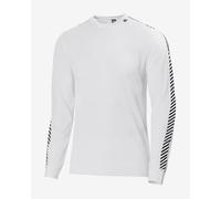 T-shirt Helly Hansen HH Dry Stripe Crew manica lunga bianco - M