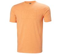 Helly Hansen Men's HH Tech Logo T-Shirt, Ignite Orange, S