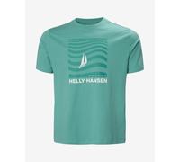 T-shirt Helly Hansen Shoreline 3.0 manica corta blu menta - S