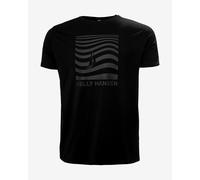 T-shirt Helly Hansen Shoreline 3.0 manica corta nero intenso - M