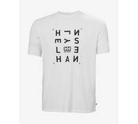 T-shirt Helly Hansen Skog Graphic manica corta bianco gesso - XL