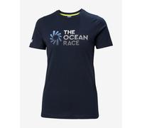 T-shirt Helly Hansen The Ocean Race manica corta blu acceso donna - XS