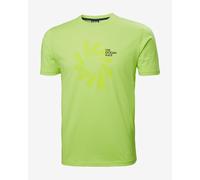 T-shirt Helly Hansen The Ocean Race verde pastello brillante - S