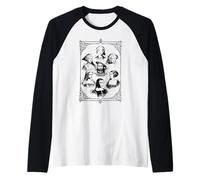 T-Shirt Henry The Eighth Wives Storia Europea Maglia con Maniche Raglan