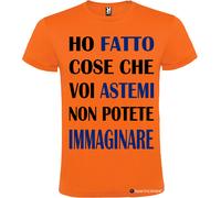 T-shirt Ho fatto cose che voi astemi non potete immaginare Italian Style Diffusi