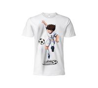 T-Shirt Holly e Benji - Captain Tsubasa originale ufficiale bianca maglia