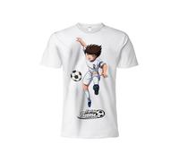 T-Shirt Holly e Benji - Captain Tsubasa originale ufficiale bianca maglia