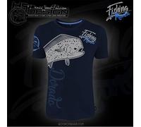 T-shirt Hotspot Design Fishing Mania "Dorado" Lampuga "SIZE XXL"