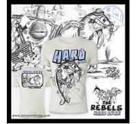 T-Shirt Hotspot Design the rebel collection "HARD LURE" "size L"