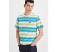 T shirt Housemark Original Multicolore / Fizzy Stripe Swedish Blue levi > clothing > men > t > shirts