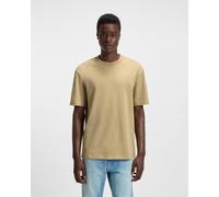 Hugo T-shirt Dapolino manica corta beige marrone Uomo S