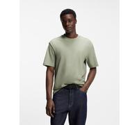 HUGO T-shirt relaxed fit in jersey di cotone con logo stampato - Style Dapolino, 50488330 Calce L