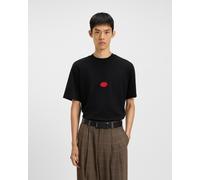 T-shirt HUGO Divis manica corta nero rosso - L
