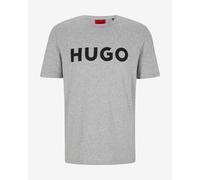 T-shirt HUGO Dulivio manica corta grigio nero - XXL