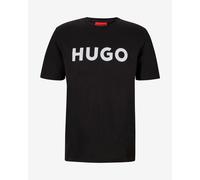 T-shirt HUGO Dulivio manica corta nero bianco - M