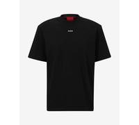 HUGO Red - Dapolino - T-shirt comoda nera-Nero XL