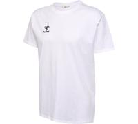 hummel Go 2.0 - Maglietta Sportiva da Uomo a Maniche Corte, per Fitness, Sport e Tempo Libero, in 100% Cotone Biologico, vestibilità Comoda, Tessuto Jersey Elasticizzato e Girocollo