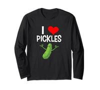 T-Shirt I Love Pickles Maglia a Manica