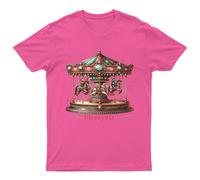 T-shirt I Run On Coffee unisex regalo retrò stagionale divertente Natale...