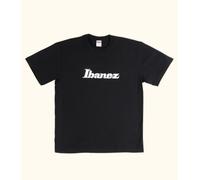 T-shirt Ibanez con logo ufficiale taglia S 100% cotone nero