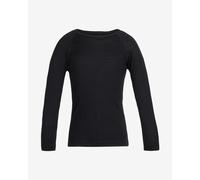T-Shirt Icebreaker 200 Oasis Crewe manica lunga nero bambini - 4