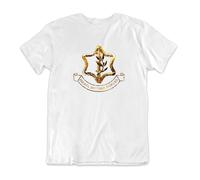 T-shirt IDF, forze di difesa dell'esercito israeliano, alta qualità 100% cotone