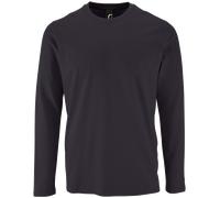 T-Shirt In Cotone A Maniche Lunghe S-4XL SOL'S Imperial Collo A Giro