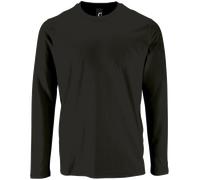 T-Shirt In Cotone A Maniche Lunghe S-4XL SOL'S Imperial Collo A Giro