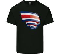 T-Shirt In Cotone Con Bandiera Della Costa Rica Per Uomo