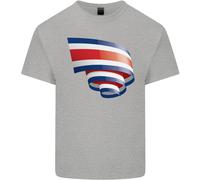 T-Shirt In Cotone Con Bandiera Della Costa Rica Per Uomo