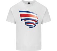 T-Shirt In Cotone Con Bandiera Della Costa Rica Per Uomo