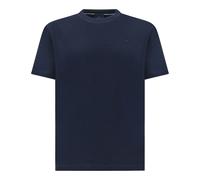 T-Shirt in cotone Fine Piqué, Uomo, BLU DAMA, Taglia: XXL