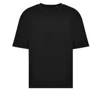 T-Shirt In Cotone Pesante Boxy AWDis Taglio Oversize Maniche Corte Collo A Giro