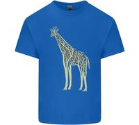 T-Shirt In Cotone Uomo Giraffa Ecologia