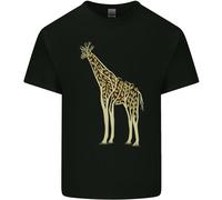 T-Shirt In Cotone Uomo Giraffa Ecologia