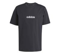 T-shirt in jersey semplice adidas Essentials Linear Noir S