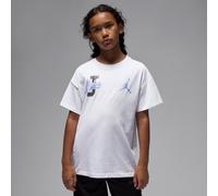T-shirt in stile college con dettagli vissuti Jordan - Ragazzo/a - Bianco M