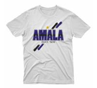 T-Shirt Interista 'Amala' di Grafica Pixel, Maglietta Uomo Manica Corta, Regalo Perfetto per Fidanzato, papà o Nonno, Ideale per Tifosi Interisti, Stampa Digitale S