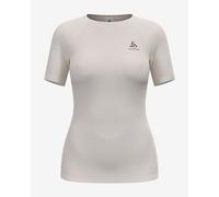 T-shirt intima Odlo Performance Wool 140 Seamless manica corta bianco sporco donna - M