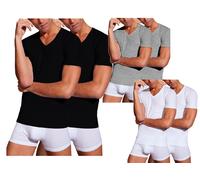 T-shirt intimo uomo maglietta corta scollo V Bipack Cotone elasticizzato Byblos