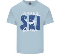 T-Shirt Invernale Per Bambini Apres Ski Queen Sci Sportivi Ragazzi E Ragazze