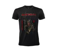 T-Shirt Iron Maiden ufficiale maglia maglietta originale Senjutsu Samurai Rock