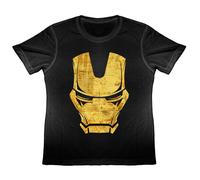 T-Shirt Iron Man Logo Distressato Per Bambini Tony Stark Avengers Infinity War