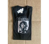 T-shirt ISV, The Doors colore nero, con stampa, tg. L, nuova con etichetta