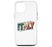 T-Shirt Italia - Souvenir Vintage Simboli Italiani Custodia per iPhone 12/12 Pro