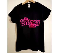 T-shirt it's BRITNEY bitch nera o bianca 100% cotone donna idea regalo pop music